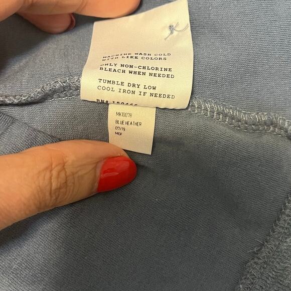 NWOT Alesbury Riverdale Thermal Henley | Blue Heather | sz. Men's XXL | Gorpcore - Picture 7 of 7